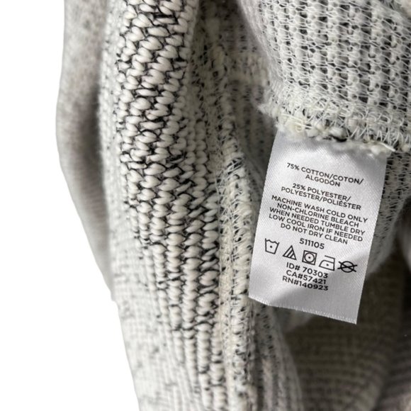 LOU & GREY FOR LOFT Women's Crewneck Stitched Cotton Blend Sweater Beige Size M - Picture 5 of 7